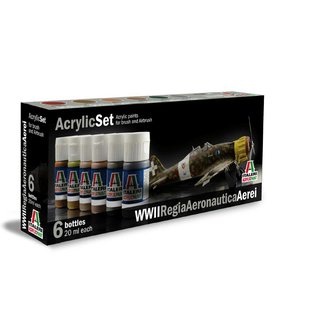 ITALERI 510000437 Acryl Set WWII Aerei Regia Aeronautica