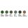ITALERI 510000438 Acryl Set WWII USAAC Aircraft