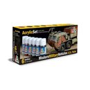 ITALERI 510000442 Acryl Set Moderne Militärfahrzeuge