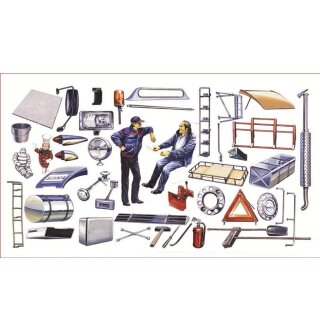 ITALERI 510000764 1:24 Truck Shop Accessories