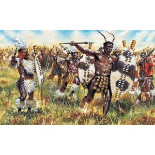 ITALERI 510006051 1:72 Zulu Wars - ZULU Krieger