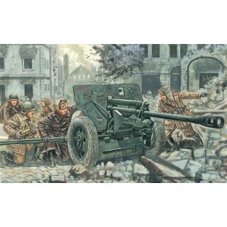 ITALERI 510006097 1:72 Rus. ZIS 3 Kanone mit Fig.