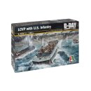 ITALERI 510006524 1:35 LCVP mit US Infanterie