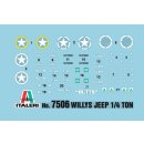 ITALERI 510007506 1:72 1/4 Ton 4x4 Truck