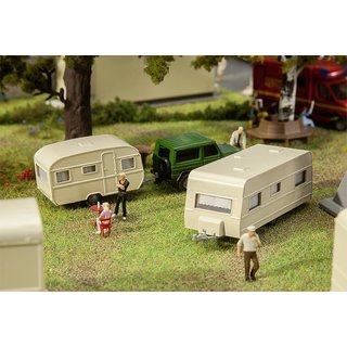 Faller 140483 Wohnwagen-Set Maßstab: H0