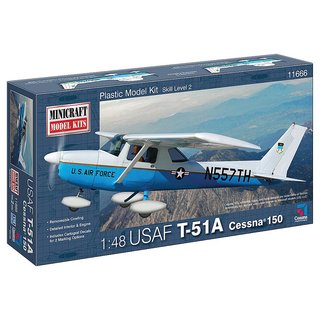 Minicraft 581666 1/48 Cessna 150 T-51A USAF ATC Maßstab: 1/48