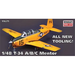 Minicraft 581671 1/48 Beech T34 A/B/C Maßstab: 1/48