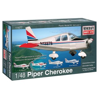 Minicraft 581677 1/48 Piper Cherokee Maßstab: 1/48