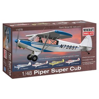Minicraft 581678 1/48 Piper Super Cub Maßstab: 1/48