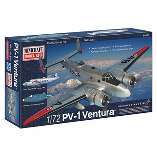 Minicraft 581681 1/72 PV-1 Ventura USN, post war Maßstab: 1/72