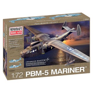 Minicraft 581684 1/72 PBM-5 USN Maßstab: 1/72