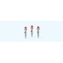 Preiser 17715 Hydrant silber. 3 Stck. Fert