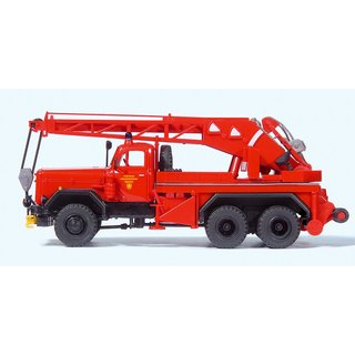 Preiser 31269 Kranwagen KW 16.F Magirus 250