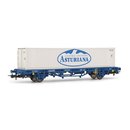 Electrotren E1465 Güterwagwen Typ Lgs, mit Ccon Spur H0