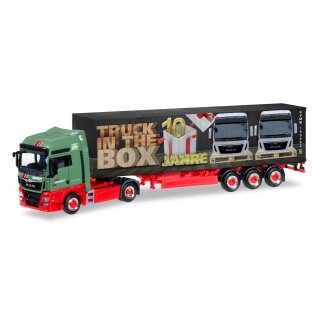 *Herpa 306089 MAN TGX XXL E6 Container-Sattelzug, Wandt  Massstab 1:87