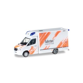 *Herpa 924467 Mercedes-Benz Sprinter 13 RTW Fahrtec Sonderfahrzeug  Maßstab 1:87