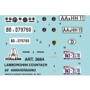 ITALERI 510003684 1:24 Lamborghini Countach 25th Anniv.