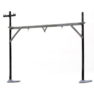 TOMYTEC 976639 Oberleitung, Doppelt, 6 Stück