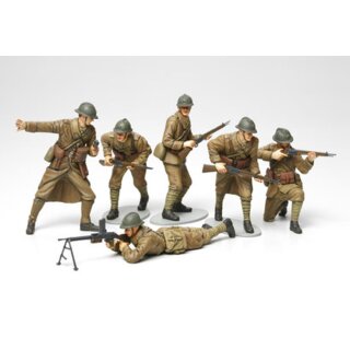 Tamiya 300035288 1:35 WWII Fig-Set Franz. Infa