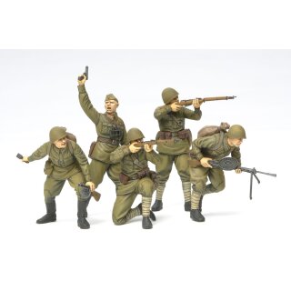 Tamiya 300035311 1:35 WWII Fig.-Set Rus. Sturm