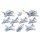 Tamiya 300078009 1:350 US Marine Flugzeugset I