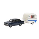 *SCHUCO 450294700 Opel Kadett B mit Anhänger...