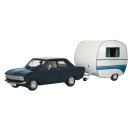 *SCHUCO 450294700 Opel Kadett B mit Anhänger...