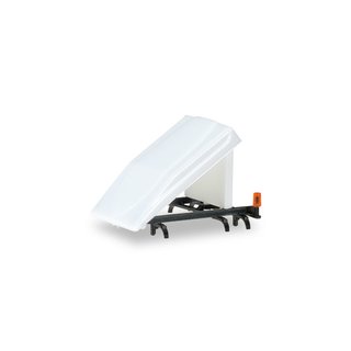 *Herpa 051958 Dachträger m.Tafel für BF3, weiß  Maßstab 1:87