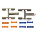 *Herpa 700313 Hella Warnlichtbalken blau/orange...