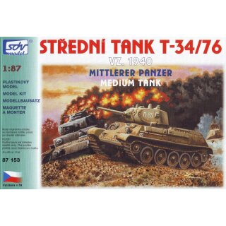 SDV 87153 Bausatz Panzer T-34/76 Modell 1940 Maßstab: 1:87