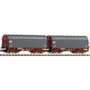 Fleischmann 837920 2tlg. Set Schiebeplanenwagen