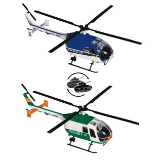 Minitank 05174 Bo 105 Hubschrauber Politie Maßstab: 1:87