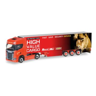 *Herpa 306751 Scania CS20 HD Kühlkoffer-Sattelzug, Wirtz  Maßstab 1:87