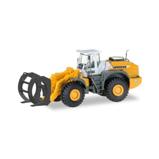 Herpa 306843 Liebherr Radlader L580 Loghandler  Maßstab 1:87