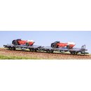 Schirmer 68090 2-er Set Flachwagen ex Linz ohne Bhne mit...