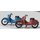 KRES-Modellbahn 10050 Simson Schwalbe KR50 2 Stk. rot / blau Spur: H0