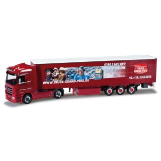 *Herpa 907422 Mercedes Benz A Gardinenplanensattelzug, TGP 2012  Maßstab 1:87