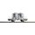 Piko 54693 Spur H0 Zementsilowagen Ucs9120, grauer Rahmen