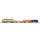 Piko 97916 Spur H0 Start-Set Containerzug BR 189 + 3...