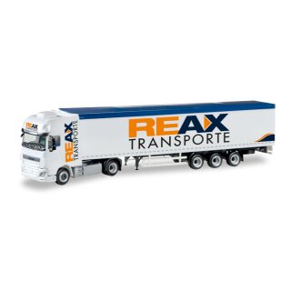 *Herpa 307260 DAF XF SSC E6 Schubboden-Sattelzug, REAX  Maßstab 1:87