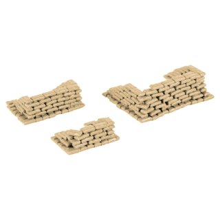 Herpa 745833 Mil. Military: Zubehör Sandsäcke (200 Stück) Maßstab 1:87