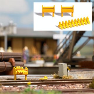 Busch 7778 M-Set:Hemmschuhe m.Ständer H0