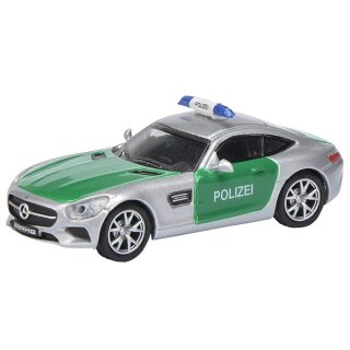 Schuco 452628400 MB AMG GT S Polizei Maßstab 1:87