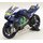 Minichamps 122163246 YAMAHA YZR-M1 - MOVISTAR , V.Rossi Testrad  2016  Maßstab 1:12