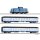 Tillig 01443 Analog-Start-Set: Personenzug mit BR 212, DB, Ep. IV  Spur TT