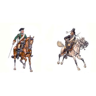 Revell 02453 Seven Y.War(Austrian Dragoons