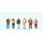 Preiser 10724 Passanten Spur H0