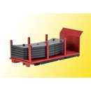 Kibri 13051 Spur H0 Abrollpritsche mit Krangew