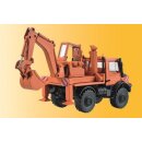 Kibri 18480 Spur H0 UNIMOG mit Aufbaubagger