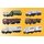 Kibri 36980 Spur Z Set LKW-Sattelzuege, 6 Stk.
